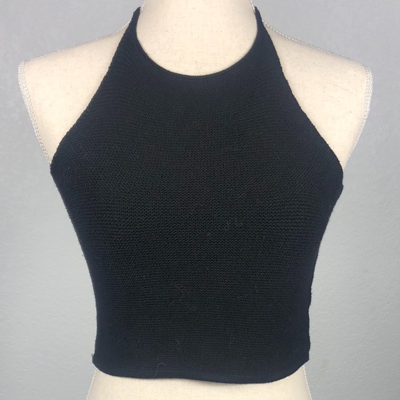Brandy Melville Tops - NWOT Brandy Melville Alyssa Knit Halter